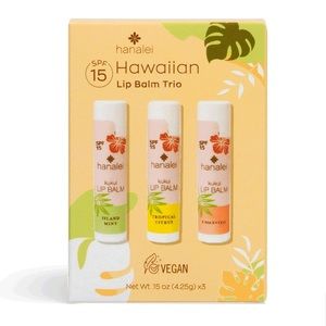 Hanalei Hawaiian Lip Balm Trio